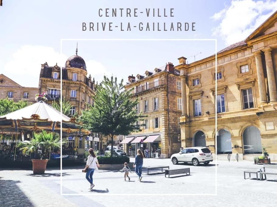 Apartament #Le Maillard #Grand F2 #Hyper Centre Brive-la-Gaillarde Zewnętrze zdjęcie